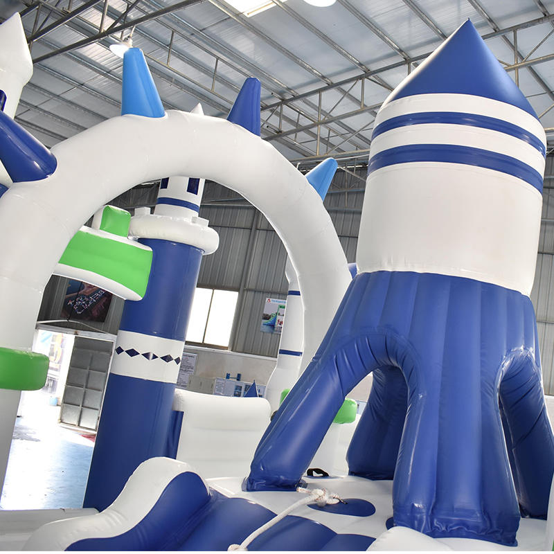 Bouncia New Inflatable Funcity With Water Park For Kids